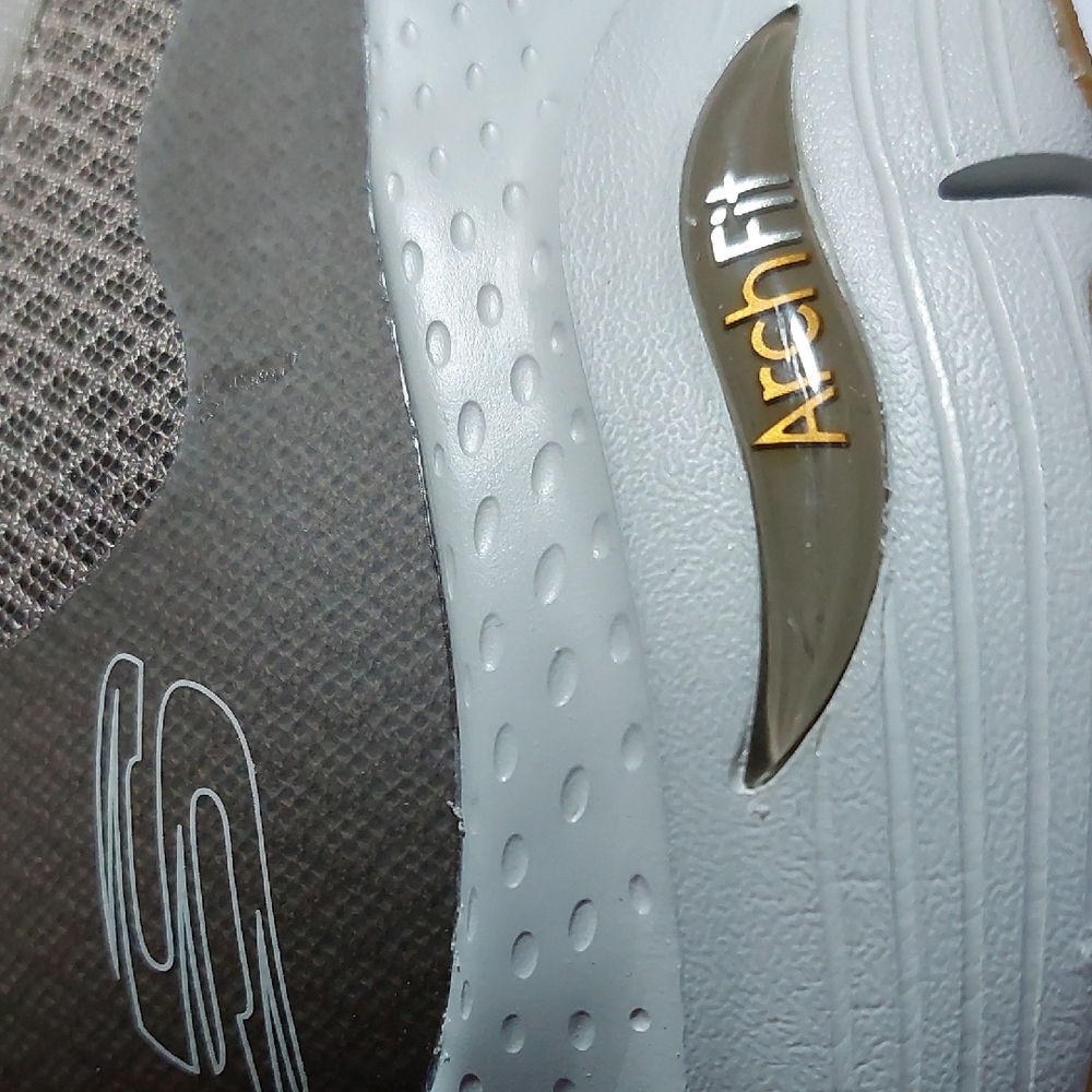 Skechers Men's Gray Slip-On Shoes - Picture 10 of 15